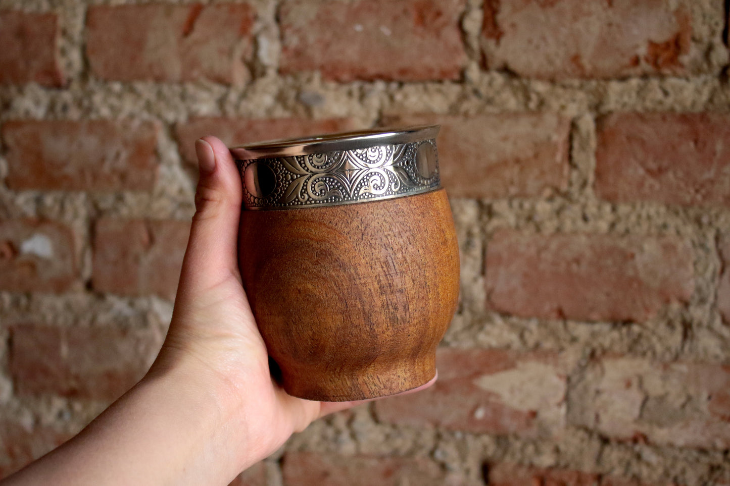 Mate de Algarrobo y Bombilla