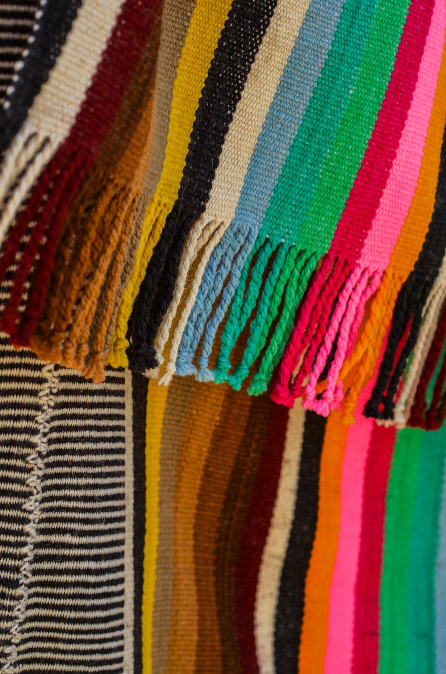 Poncho "Alvear" Obra en Telar Criollo