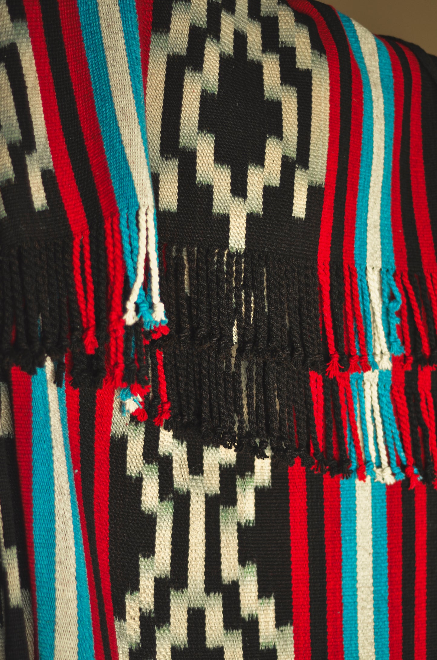 Poncho "Libertador" Obra en Telar Criollo