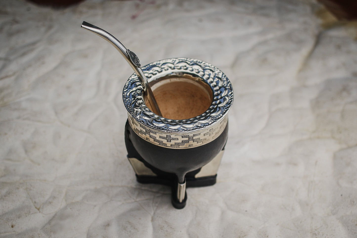 Mate Imperial de Cuero y Alpaca