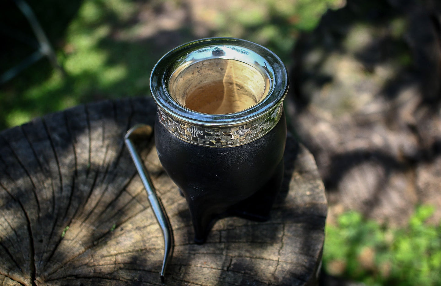 Mate Imperial de Cuero y Alpaca