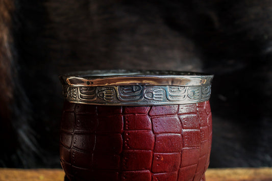 Imperial Cuero y Alpaca con Matepa y Bombillon