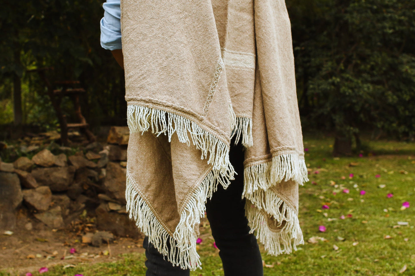 Poncho “San Carlo” de Hilos de Oveja