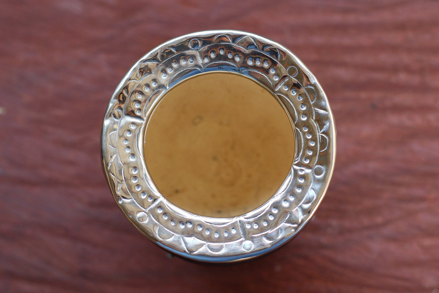 Mate Imperial Cuero y Bombilla Alpaca