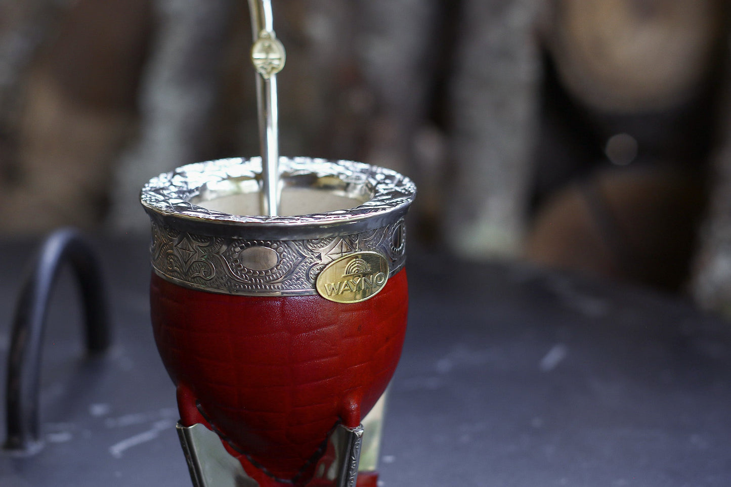Imperial Cuero y Alpaca con Wayno Bronce
