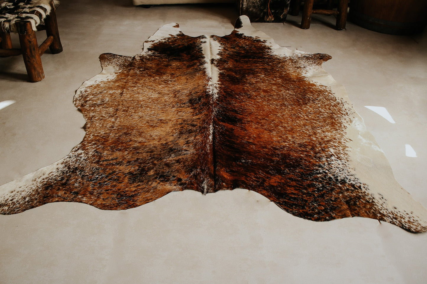 Alfombra "Paysandú" de Cuero Natural