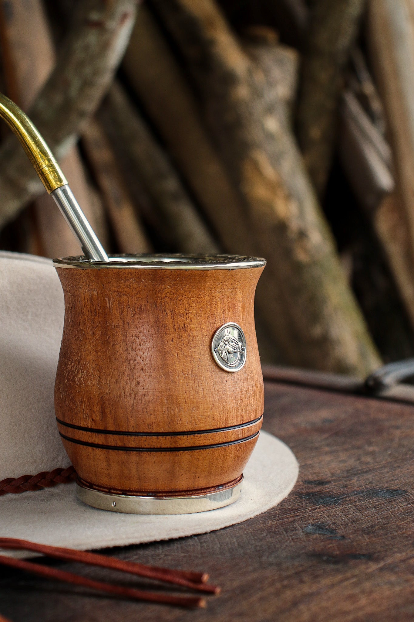 Mate de Algarrobo con Bombillón