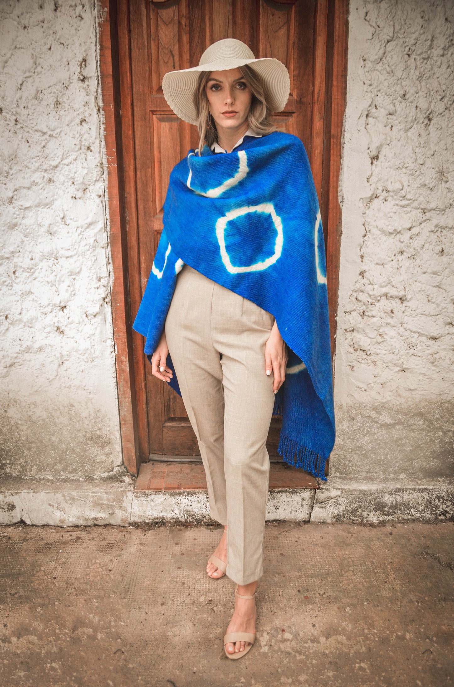 Poncho "Viamonte II" Obra en Telar Criollo
