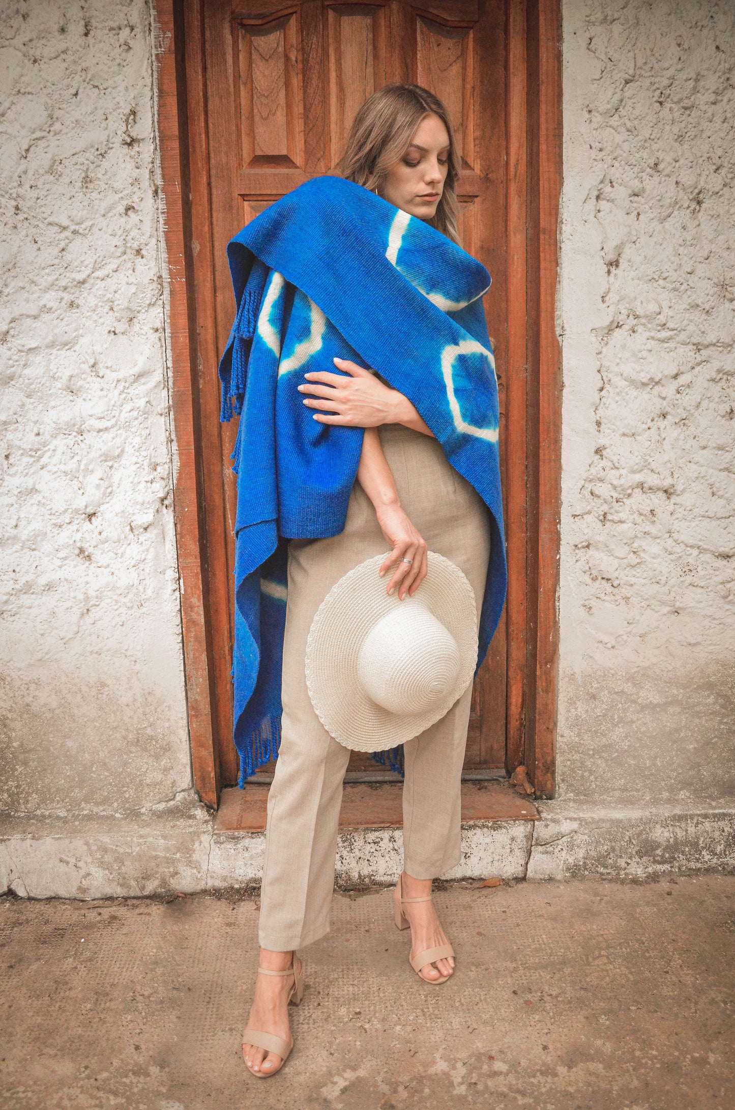 Poncho "Viamonte II" Obra en Telar Criollo