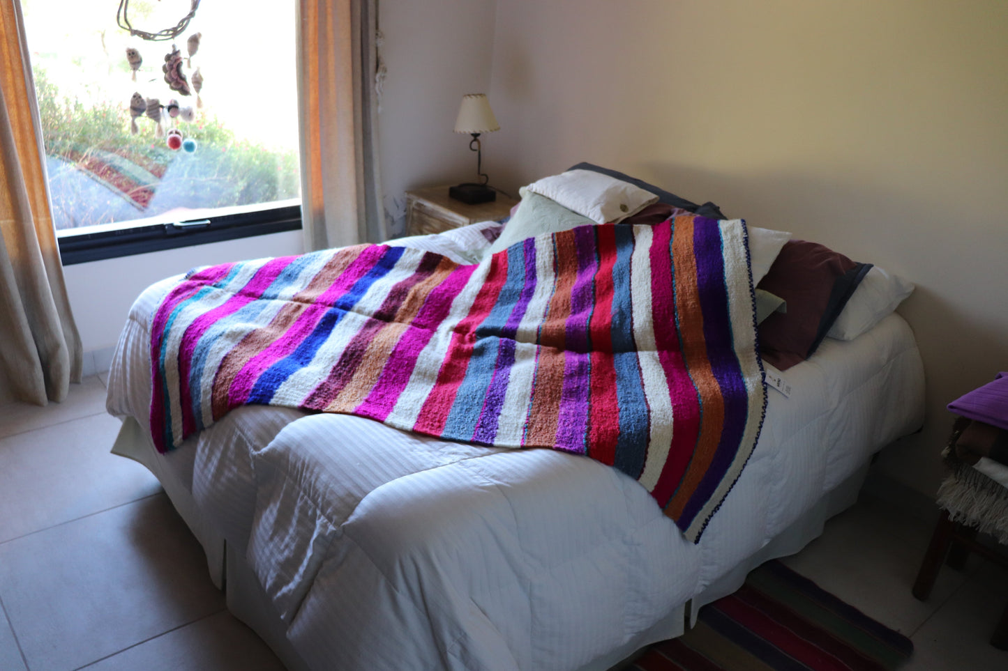 Alfombra de Oveja hecho en Telar