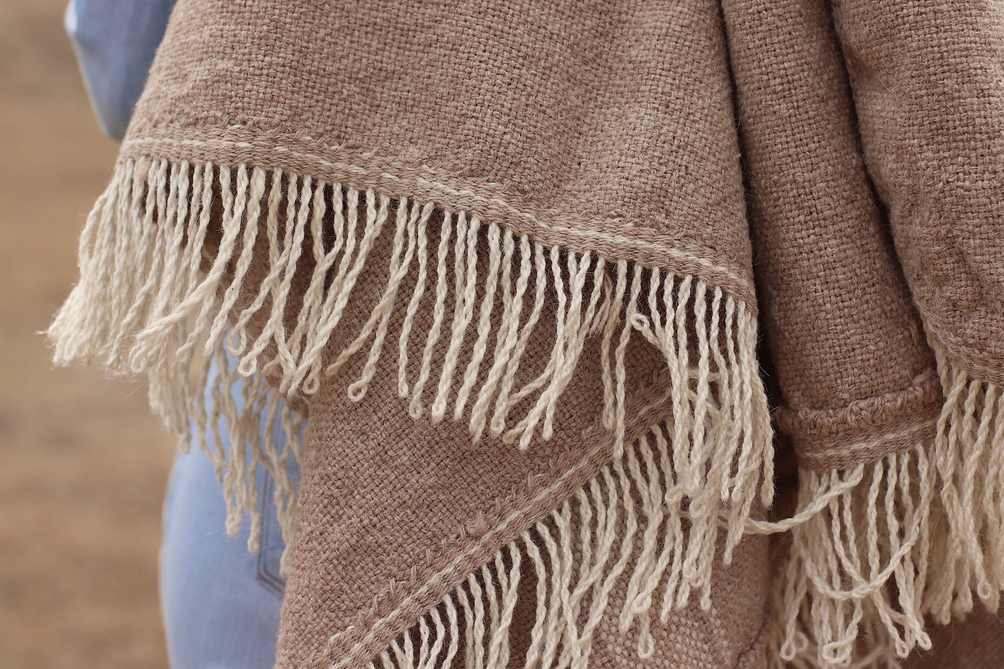 Poncho “San Carlo” Hilos de Oveja