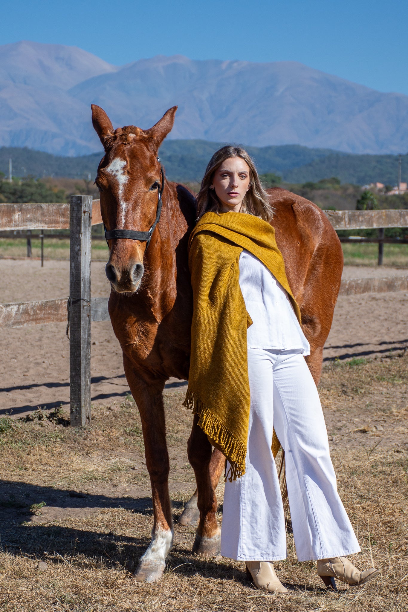 Poncho "Bernardita" Telar Criollo
