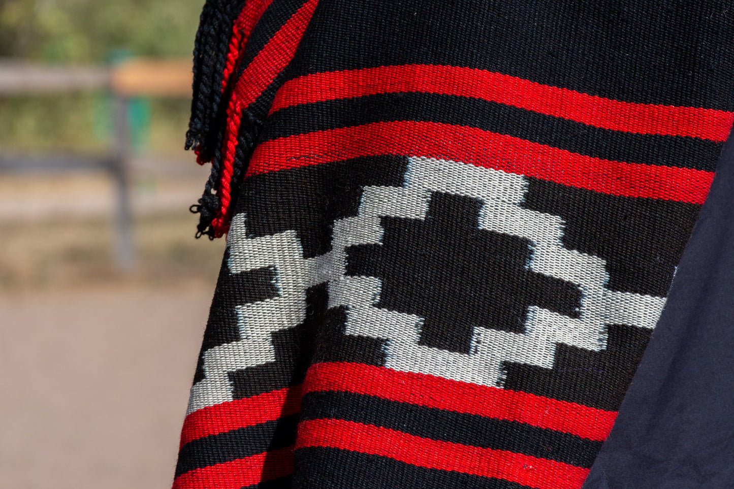 Poncho "Iriarte" Obra en Telar Criollo