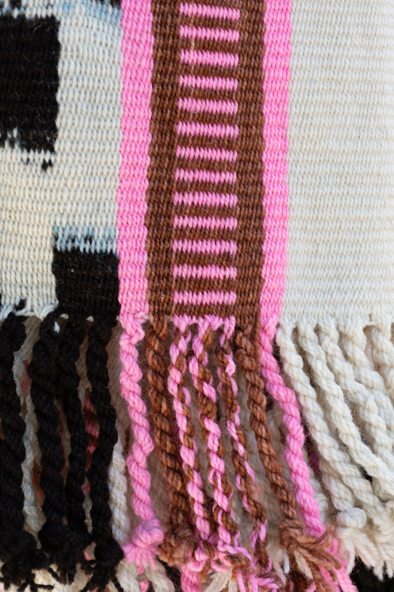 Poncho "Cayetana" Obra en Telar Criollo