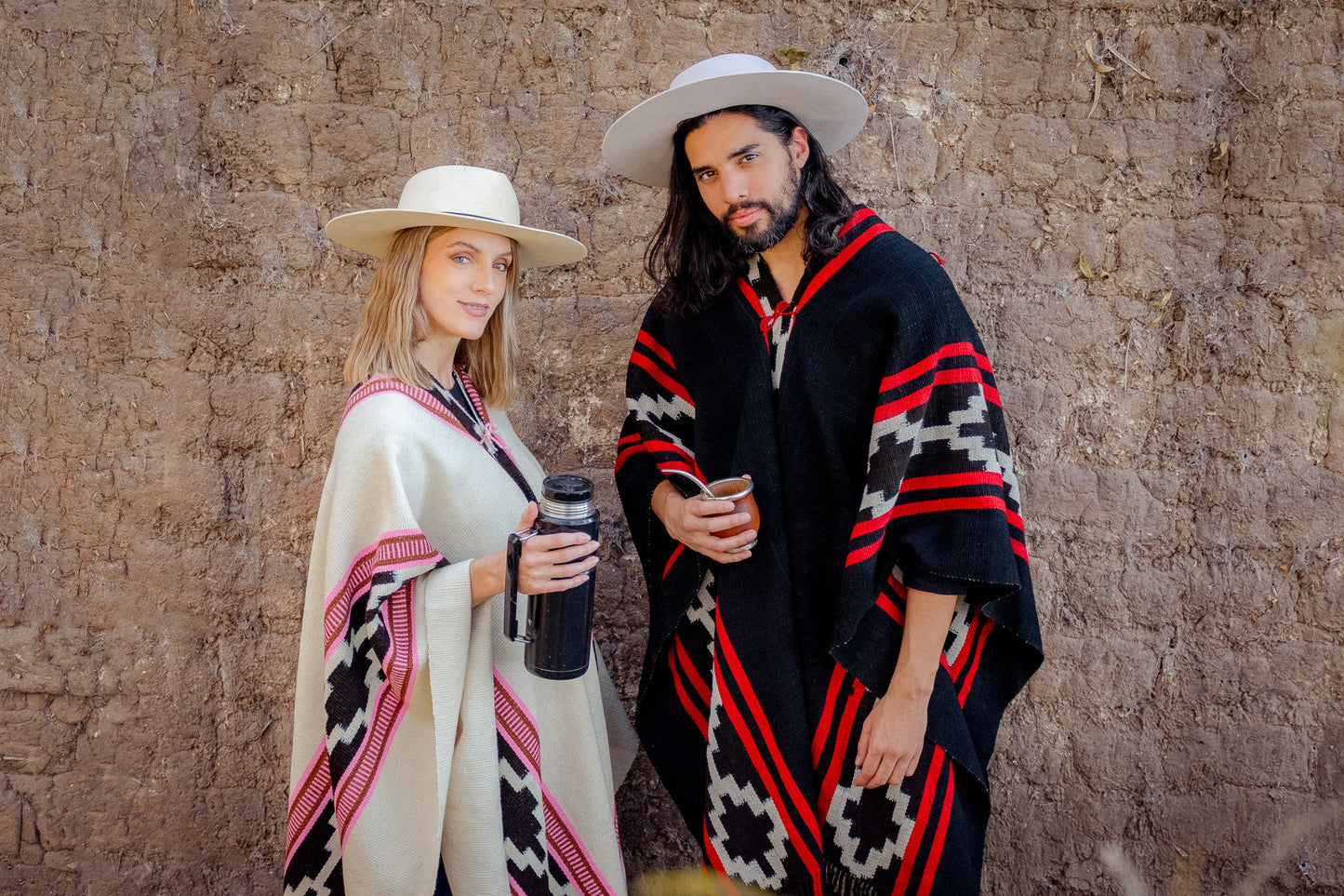 Poncho "Cayetana" Obra en Telar Criollo