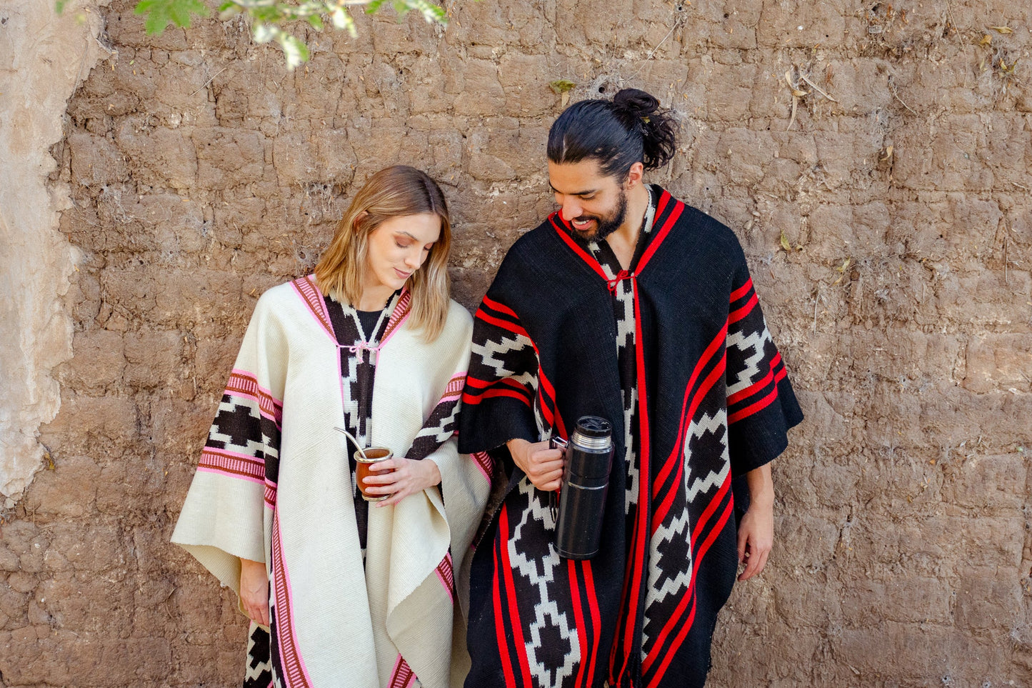 Poncho "Cayetana" Obra en Telar Criollo