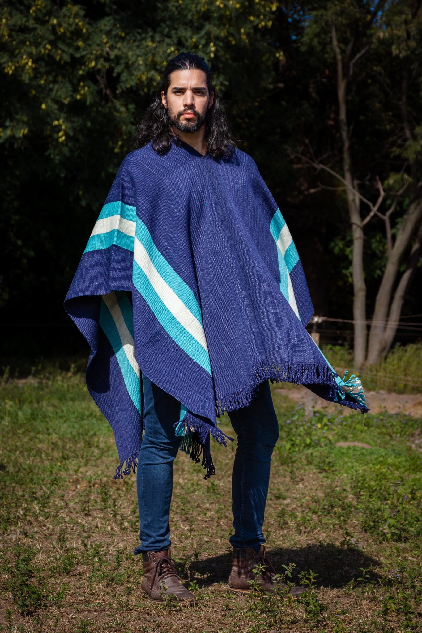 Poncho "San Lorenzo" Telar Criollo