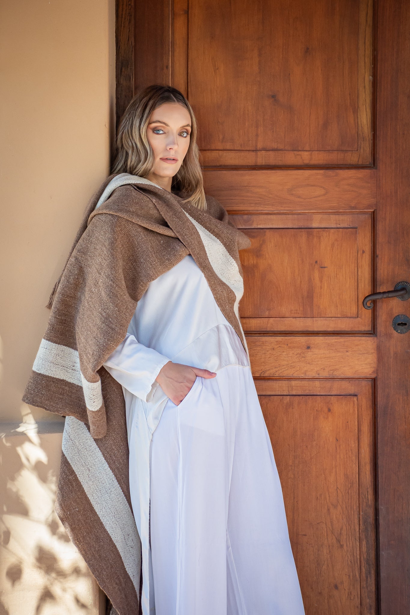 Poncho "Facón" Hilos de Llama