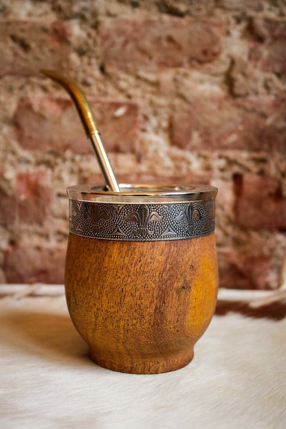 Mate de Algarrobo y Bombilla