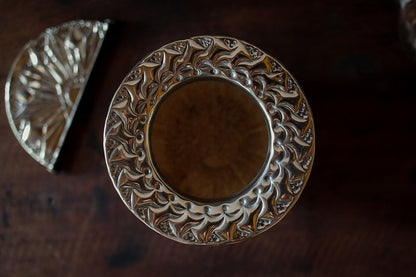 Imperial Cuero y Bronce con Escudo, Matepa y Bombilla