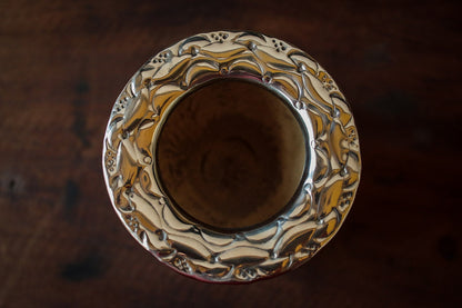 Imperial Cuero y Bronce con Escudo, Matepa y Bombilla
