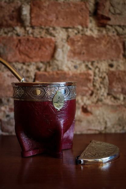 Imperial Cuero y Alpaca con Bombillón y Matepa