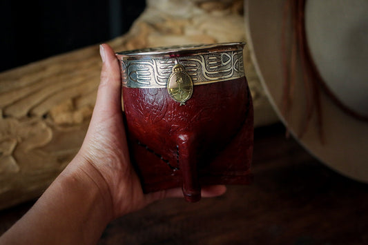 Imperial Cuero y Alpaca con Bombillón y Matepa