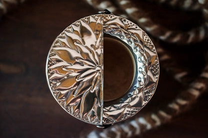 Imperial Cuero y Bronce con Escudo, Matepa y Bombilla