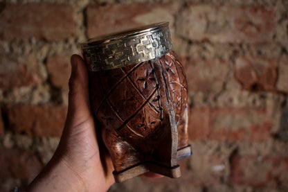 Imperial Cuero y Alpaca con Bombillón