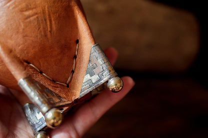Imperial Cuero y Alpaca con Bombillón
