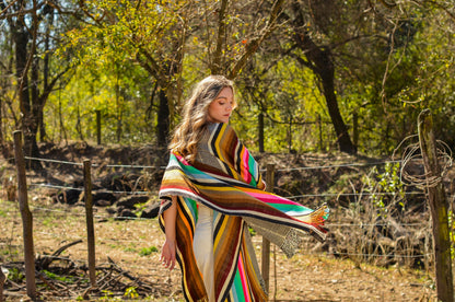 Poncho "Alvear" Obra en Telar Criollo