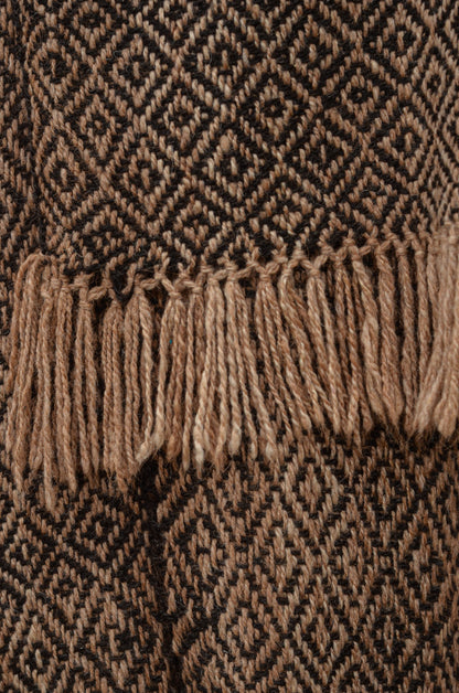 Ruana "Araucana" Llama Baby en Telar