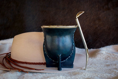 Mate de Cuero y Alpaca