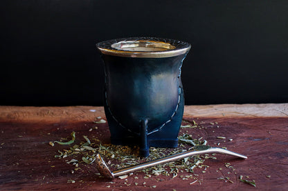 Mate de Cuero y Alpaca
