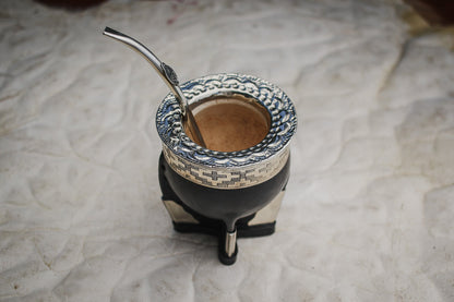 Mate Imperial de Cuero y Alpaca