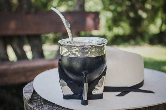 Mate Imperial de Cuero y Alpaca