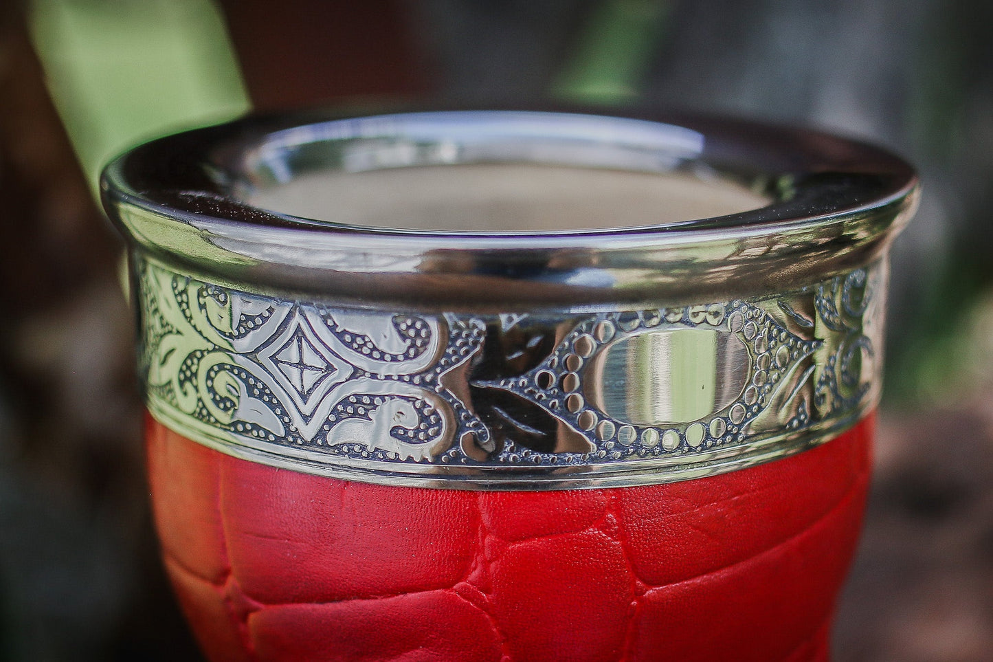 Mate Imperial Cuero y Alpaca