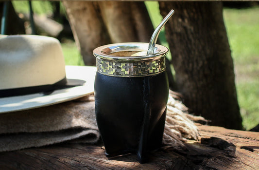 Mate Imperial de Cuero y Alpaca