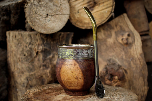 Mate de Algarrobo y Bombilla