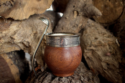 Mate de Algarrobo y Bombilla