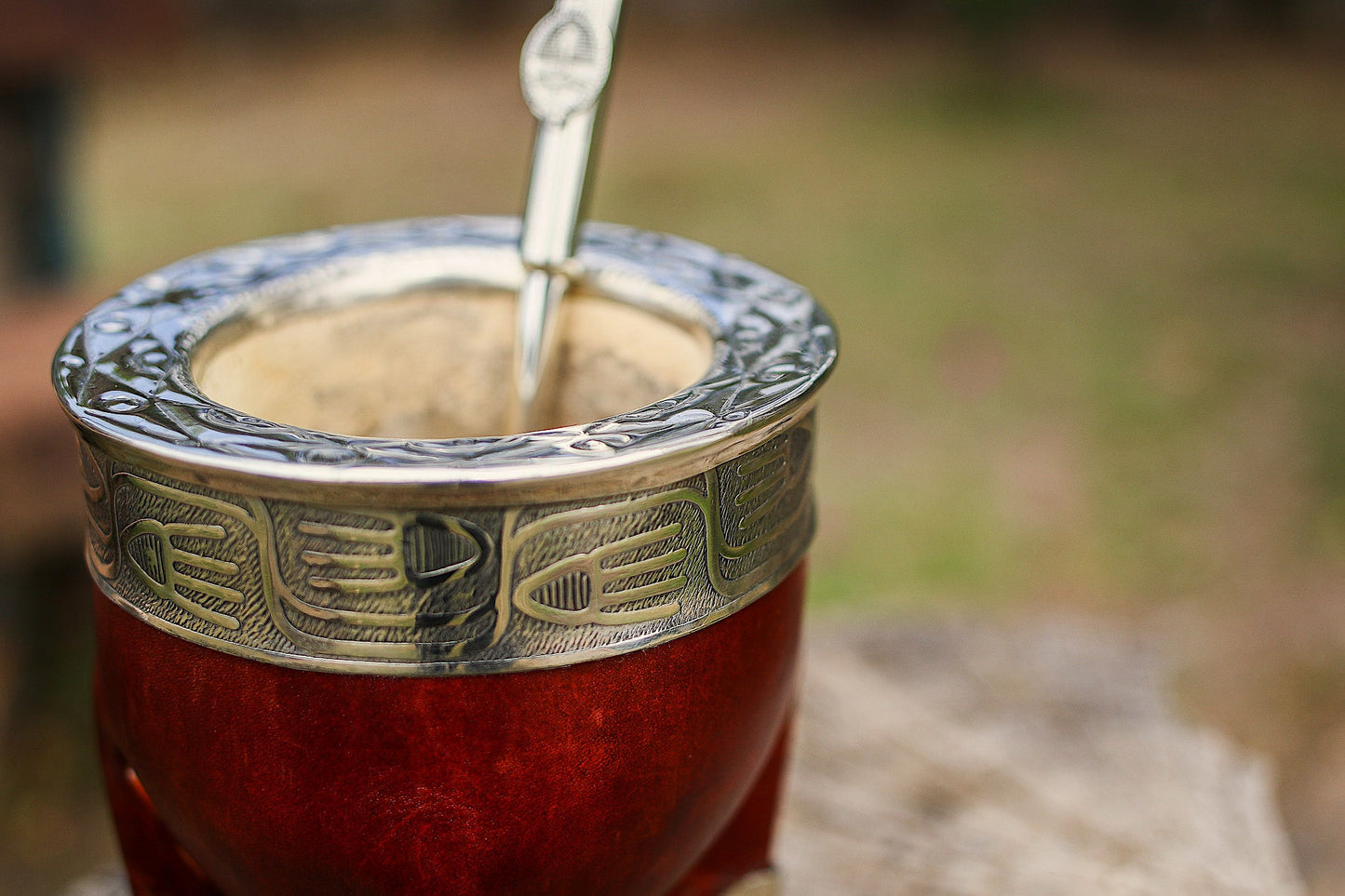Mate Imperial de Cuero y Alpaca