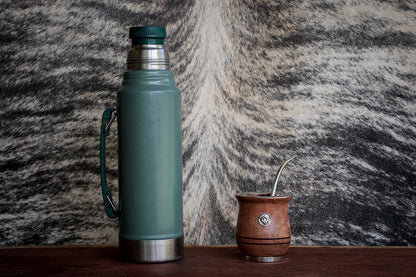 Mate de Algarrobo con Bombilla