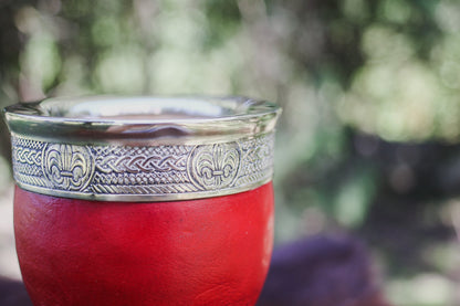 Mate Imperial de Cuero y Alpaca