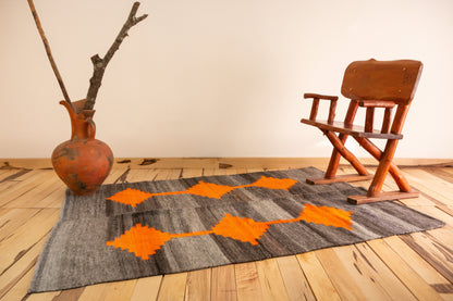Alfombra "Yista" de Llama Hecha en Telar