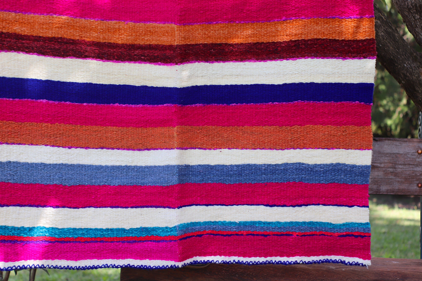 Alfombra de Oveja hecho en Telar