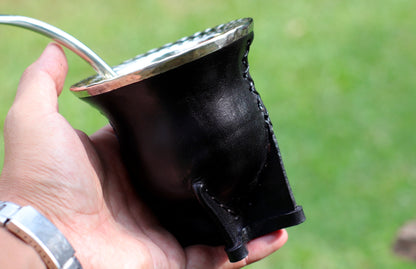 Mate de Cuero y Alpaca