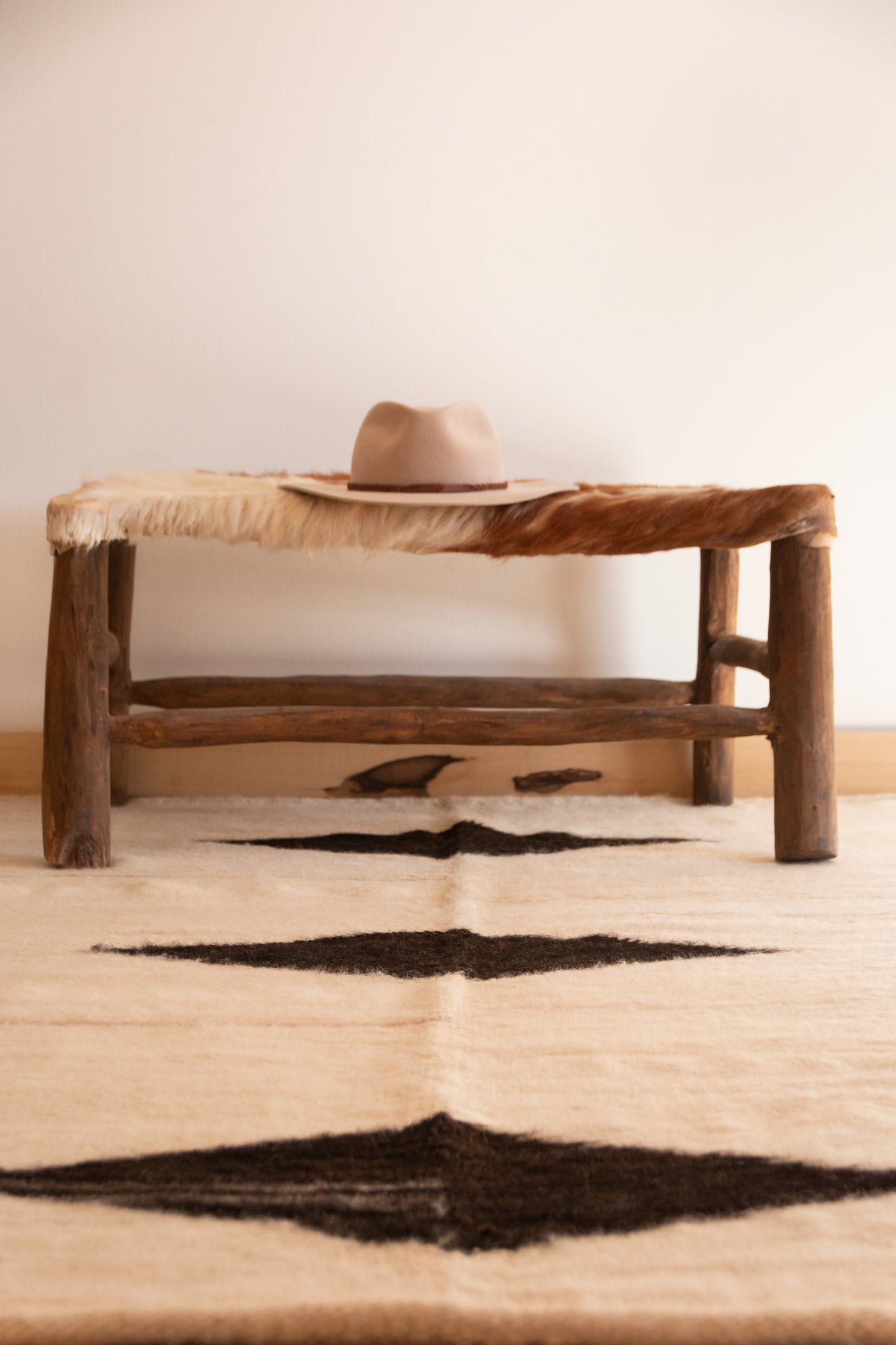 Alfombra Lana de Oveja Hecha en Telar