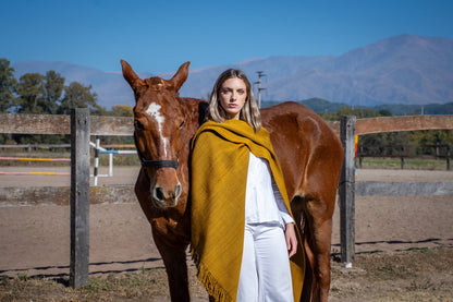 Poncho "Bernardita" Telar Criollo