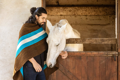 Poncho "Ayacucho" Telar Criollo Artesanal