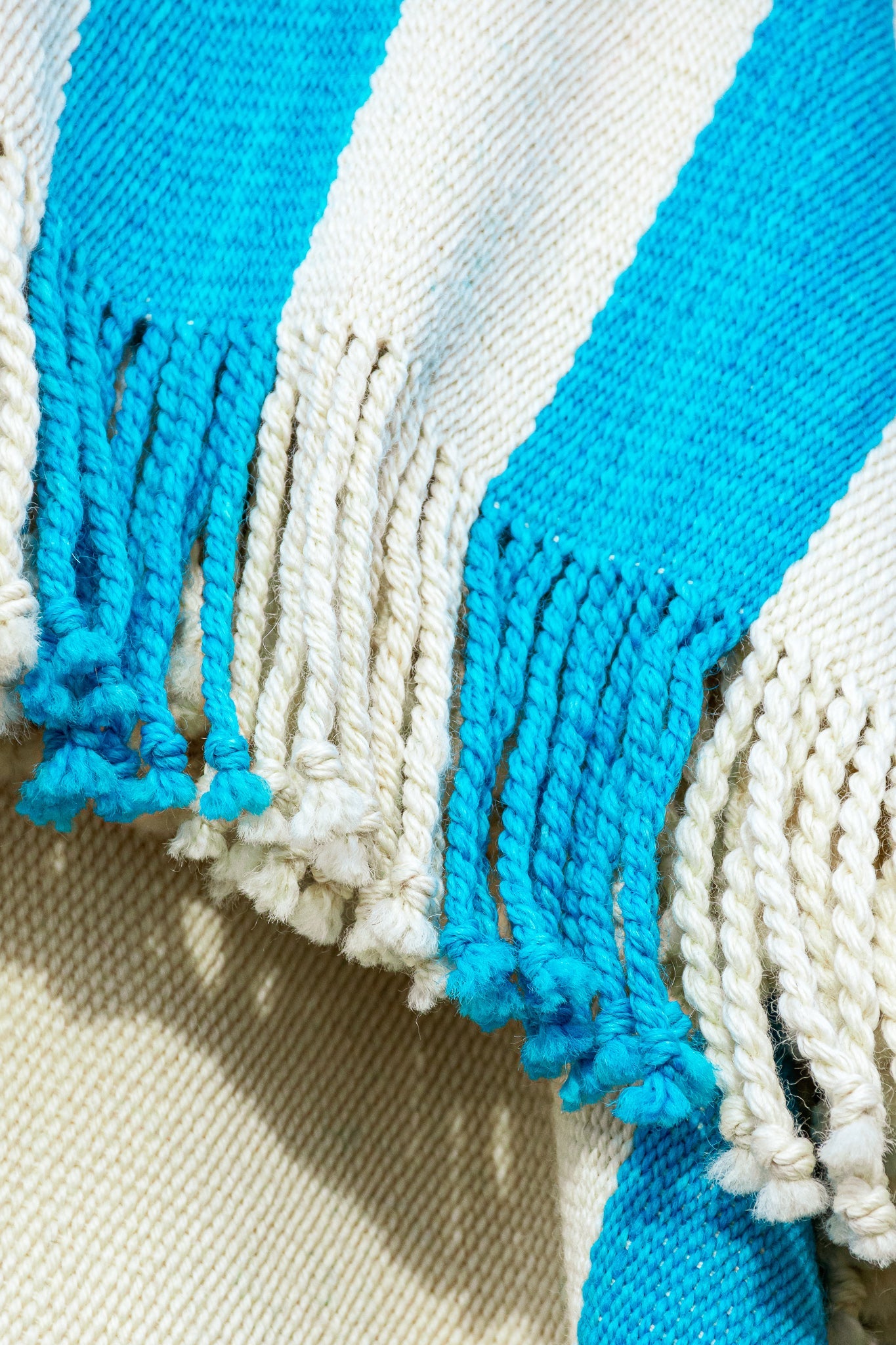 Poncho "San Martin" Obra en Telar Criollo